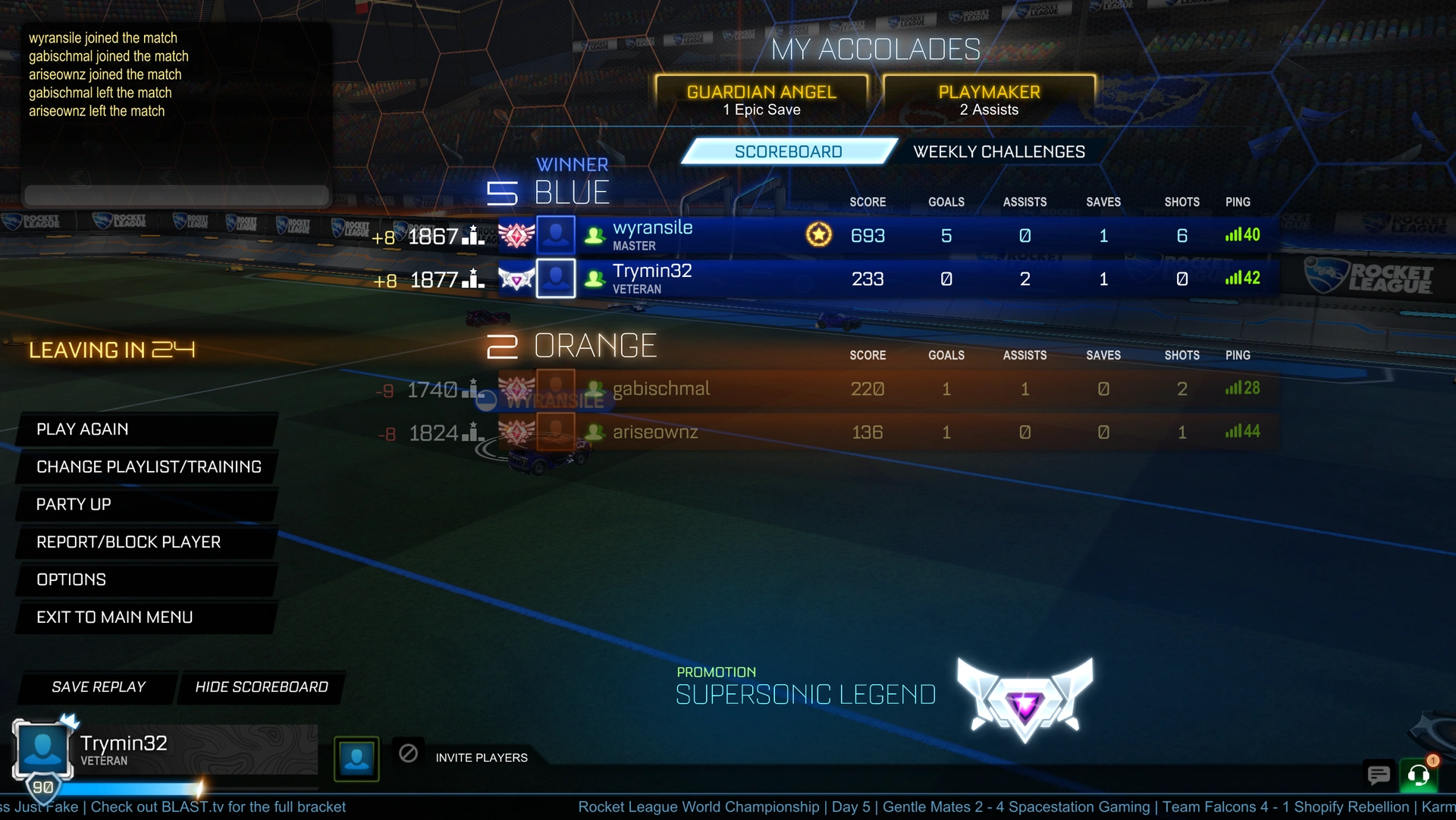 Rocket League SSL BatBot
